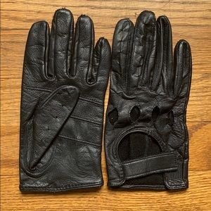 Men's Leather Driving Gloves